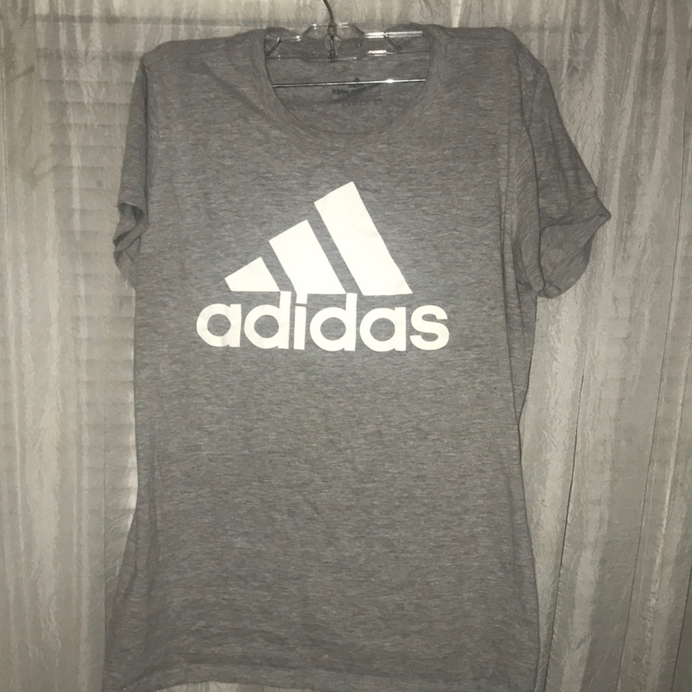 Women’s Gray Adidas Tee